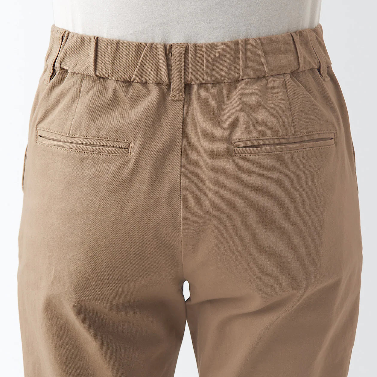 Women's 4-Way Stretch Chino Slim Tapered Pants (L32)