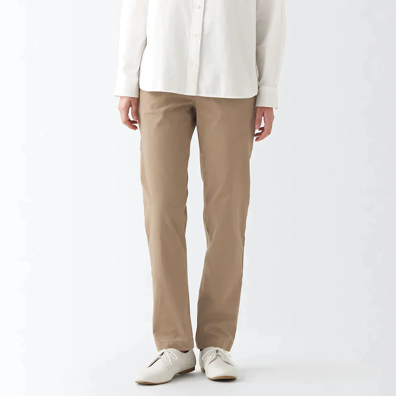 Women's 4-Way Stretch Chino Slim Tapered Pants (L32)
