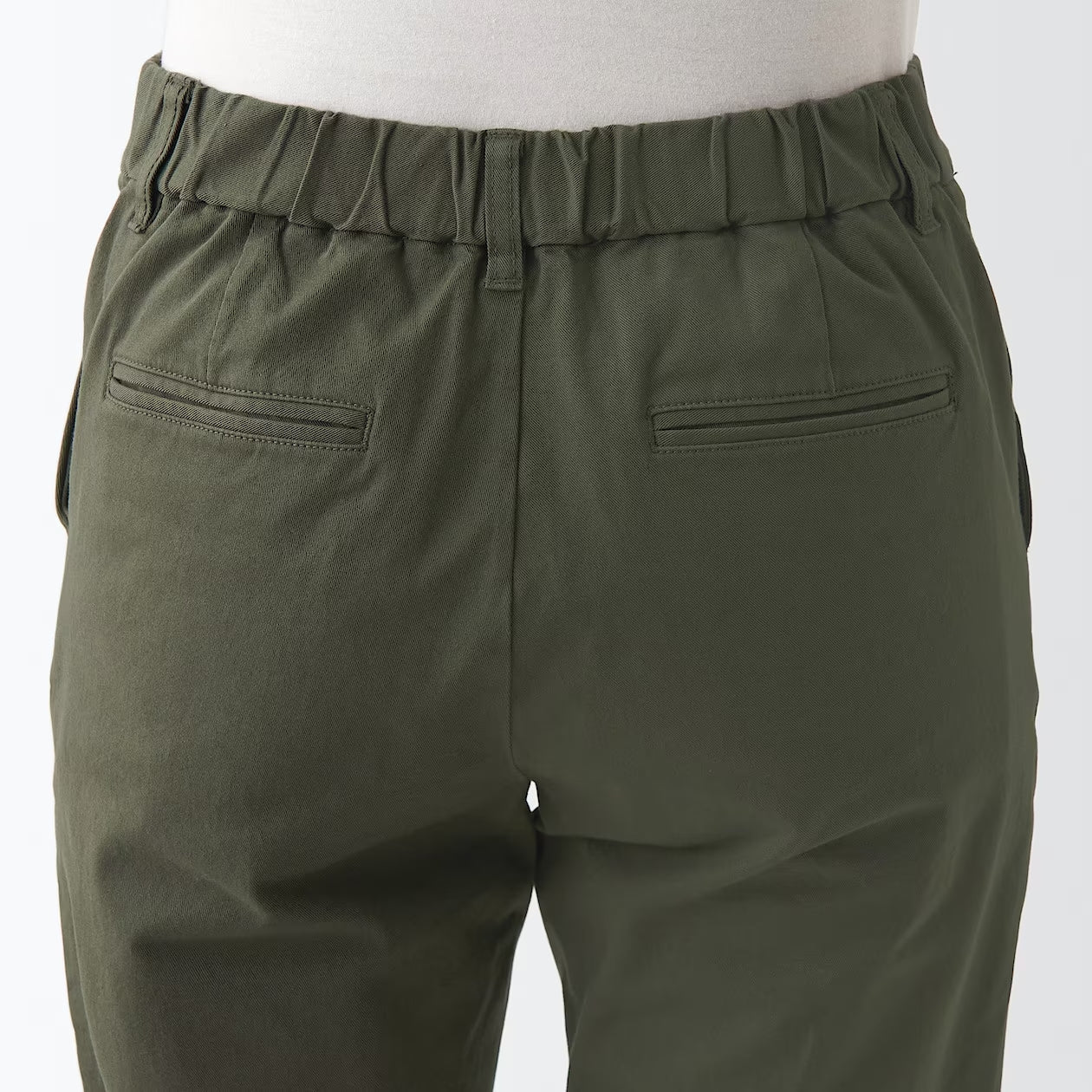 Women's 4-Way Stretch Chino Slim Tapered Pants (L32)
