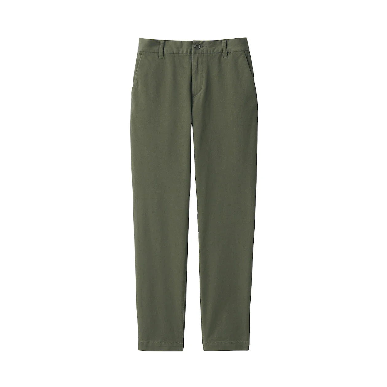 Women's 4-Way Stretch Chino Slim Tapered Pants (L 32inch / 82cm)