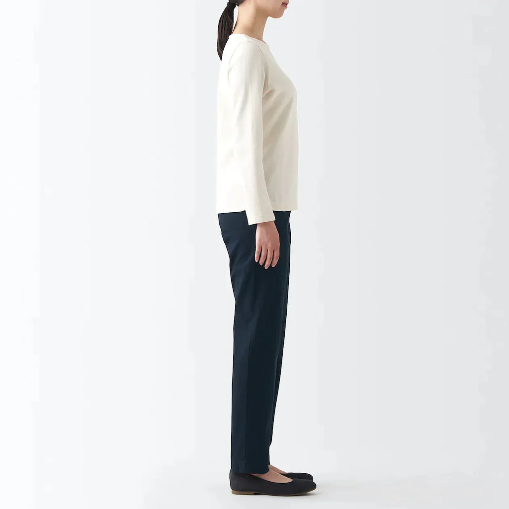 Women's 4-Way Stretch Chino Slim Tapered Pants (L32)