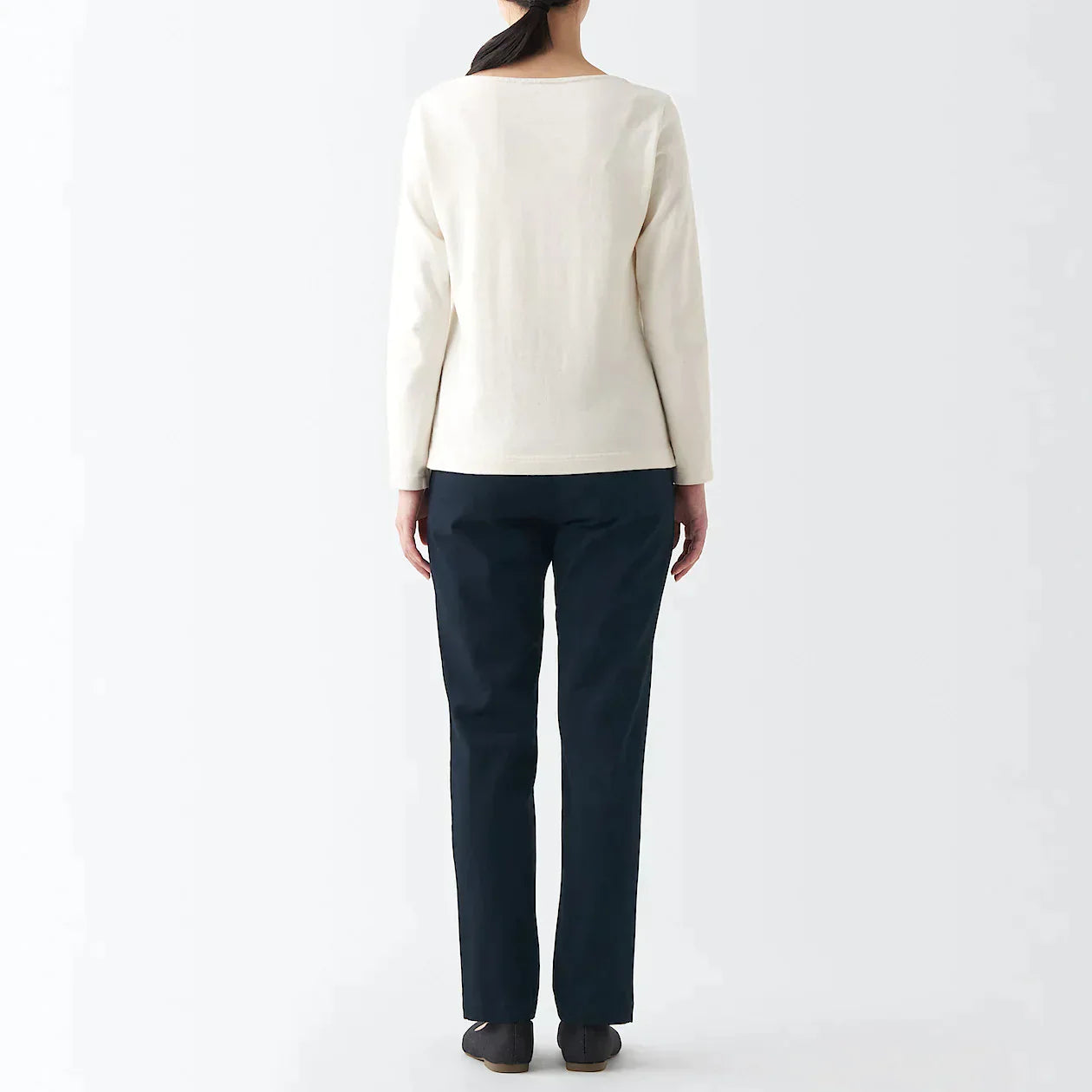 Women's 4-Way Stretch Chino Slim Tapered Pants (L32)