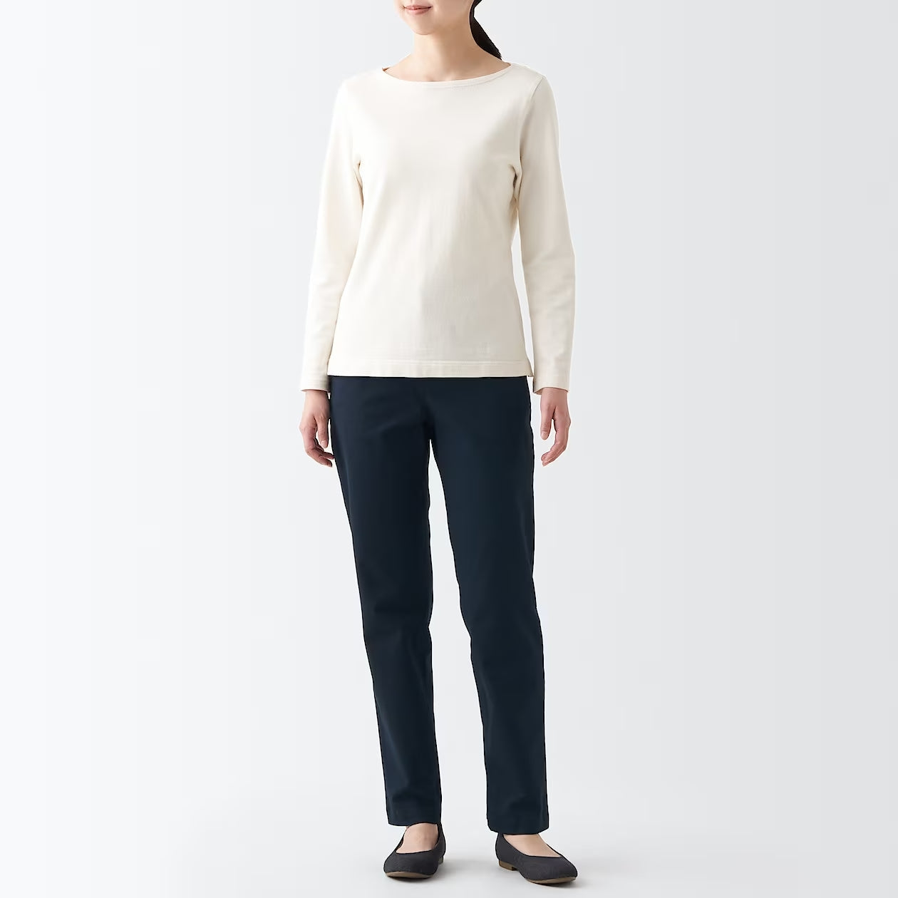 Women's 4-Way Stretch Chino Slim Tapered Pants (L32)