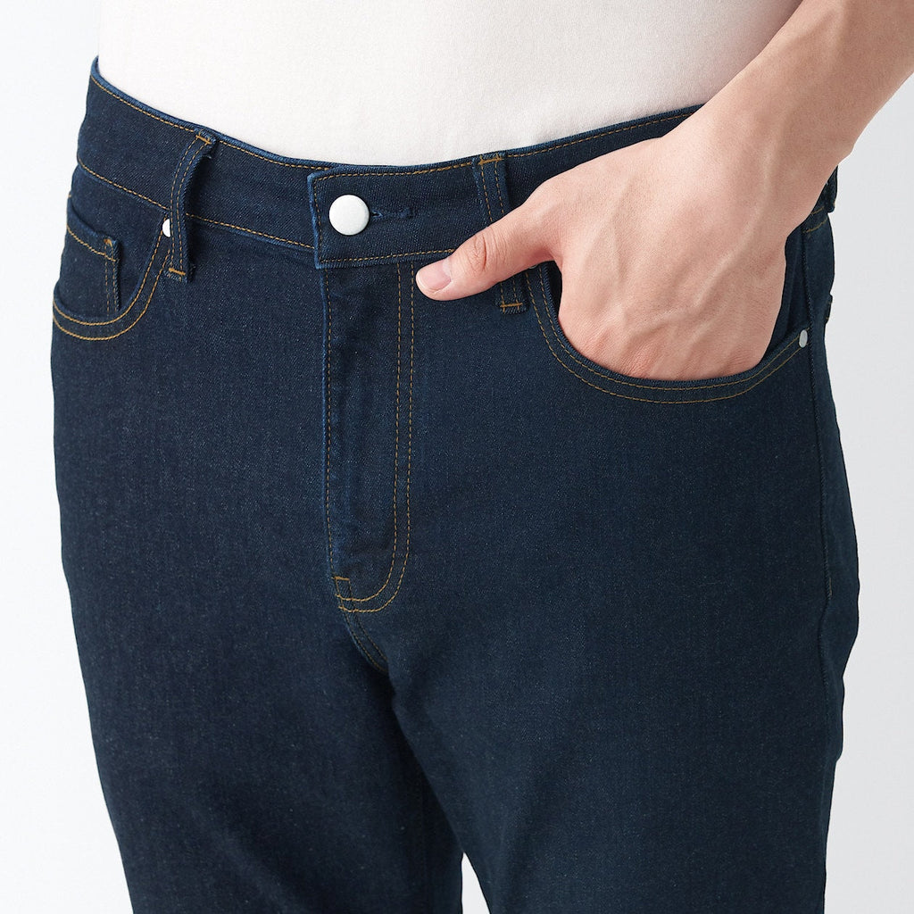 Men's Super Stretch Denim Skinny Pants Dark Navy (L30)