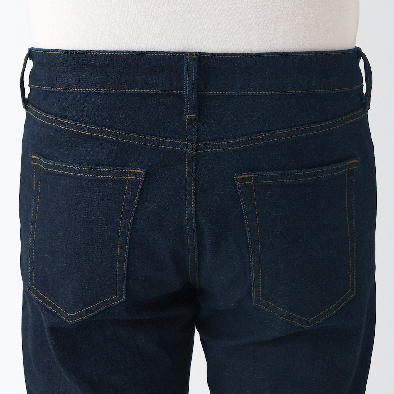 Men's Super Stretch Denim Skinny Pants Dark Navy (L30)