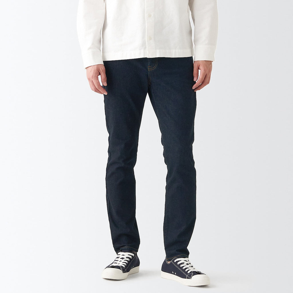 Men's Super Stretch Denim Skinny Pants Dark Navy (L30)