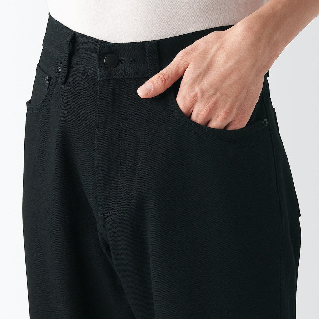 Men's Denim Regular Pants Black (L30)