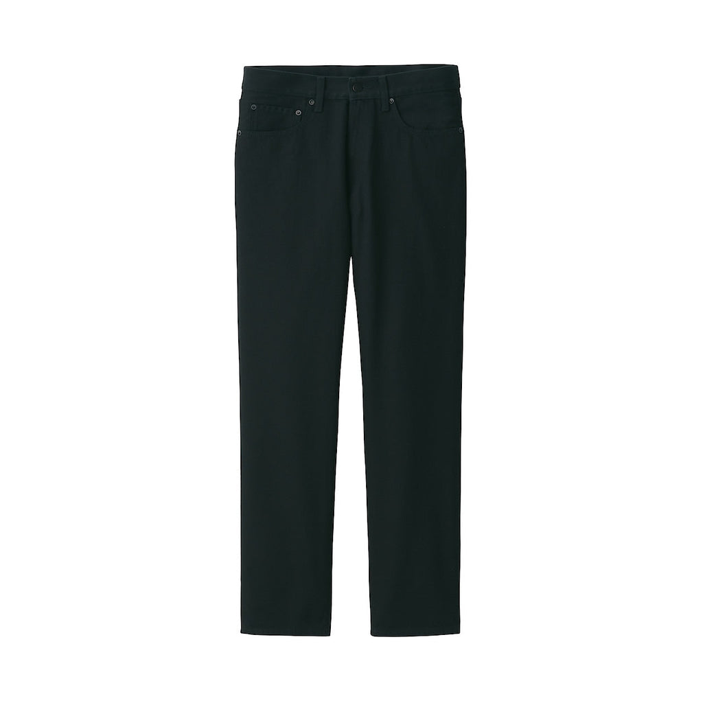 Men's Denim Regular Pants Black (L30)