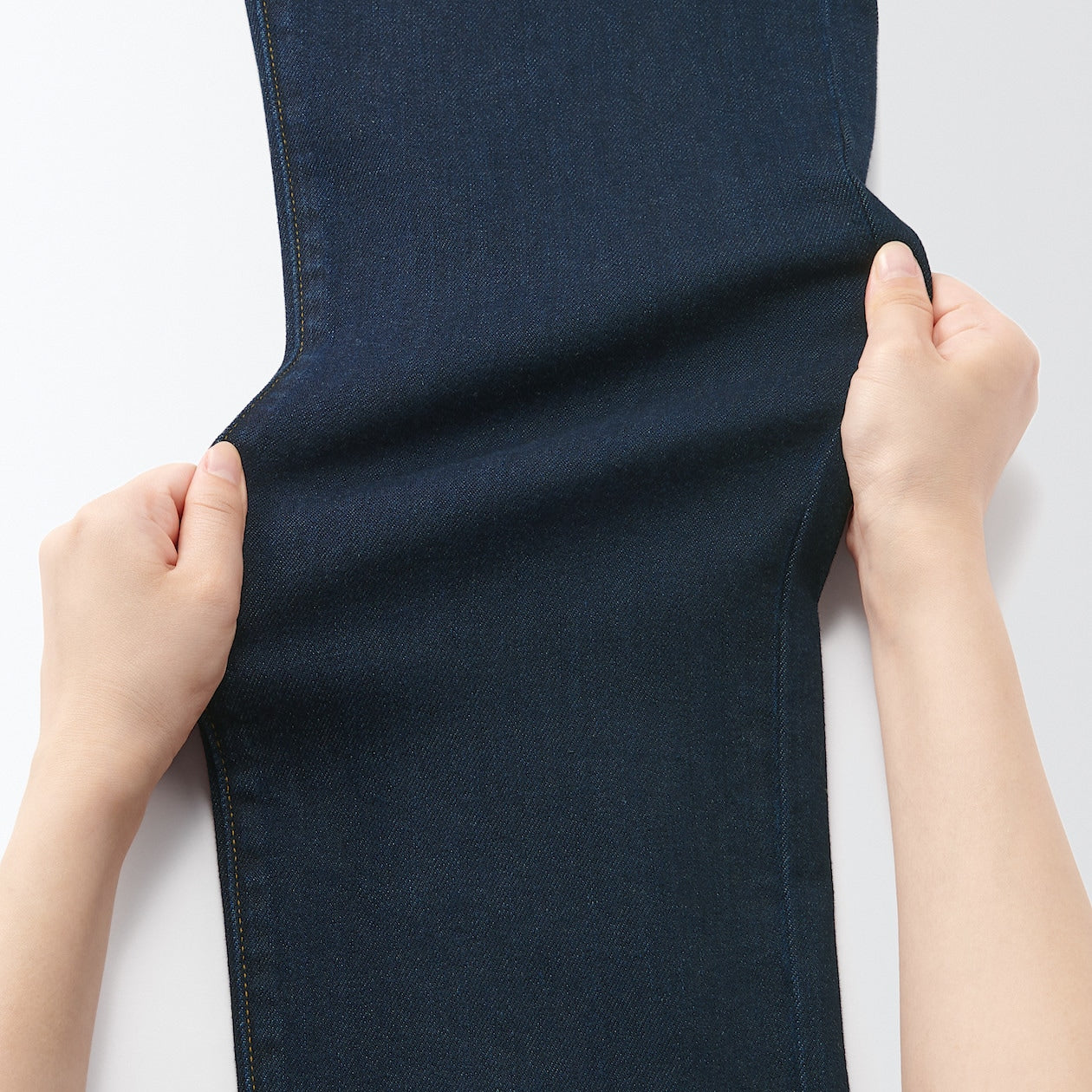 Men's Stretch Denim Slim Pants Dark Navy (L32)