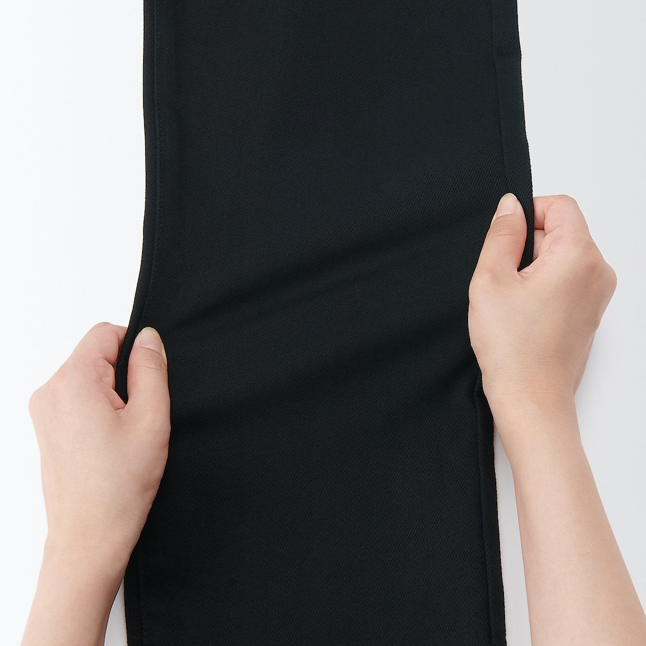 Men's Stretch Denim Slim Pants Black (L32)