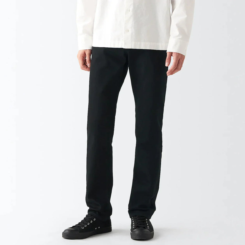 Men's Stretch Denim Slim Pants Black (L32)