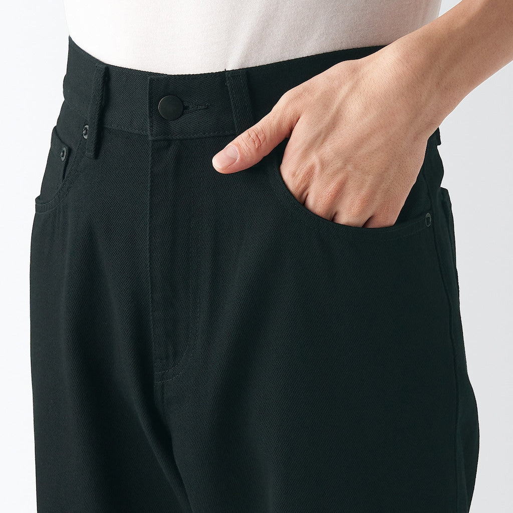 Men's Denim Regular Pants Black (L32)