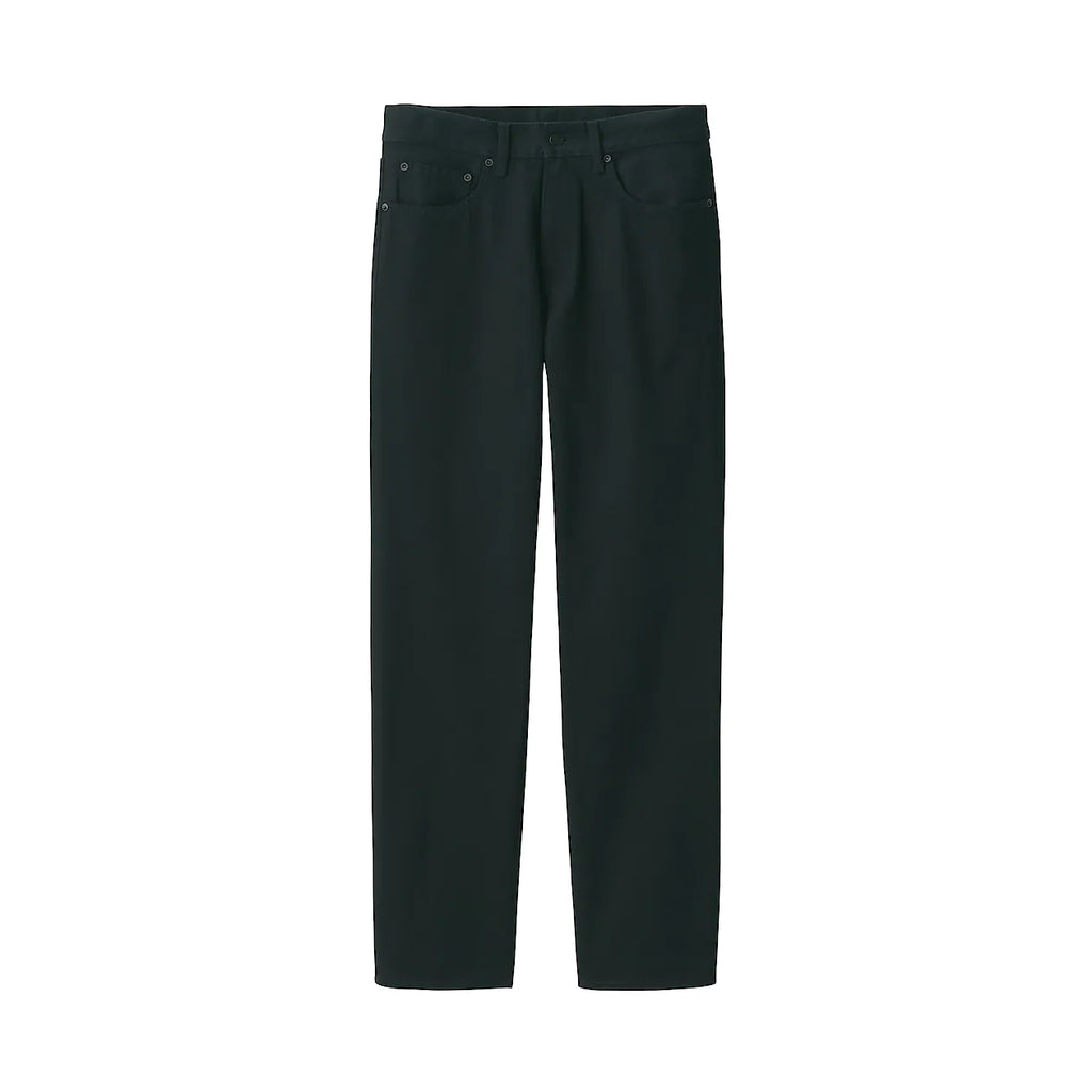 Men's Denim Regular Pants Black (L32)