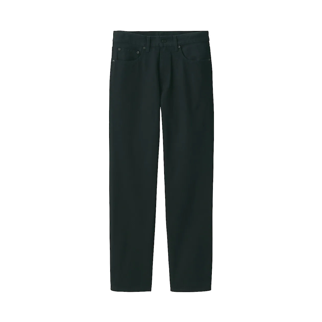 Men's Denim Regular Pants Black (L32)