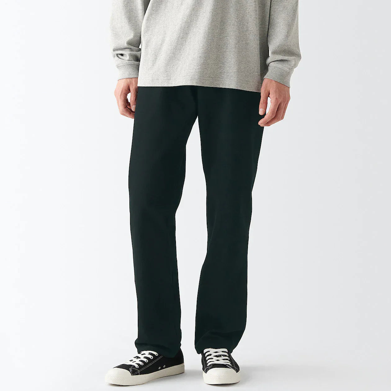 Men's Denim Regular Pants Black (L32)