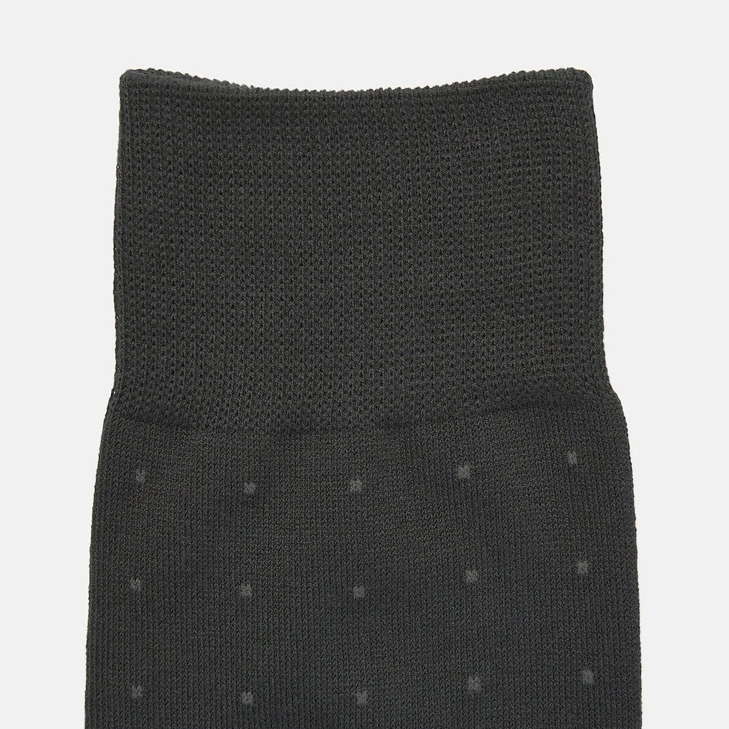 Right Angle Business Socks Dotted Pattern