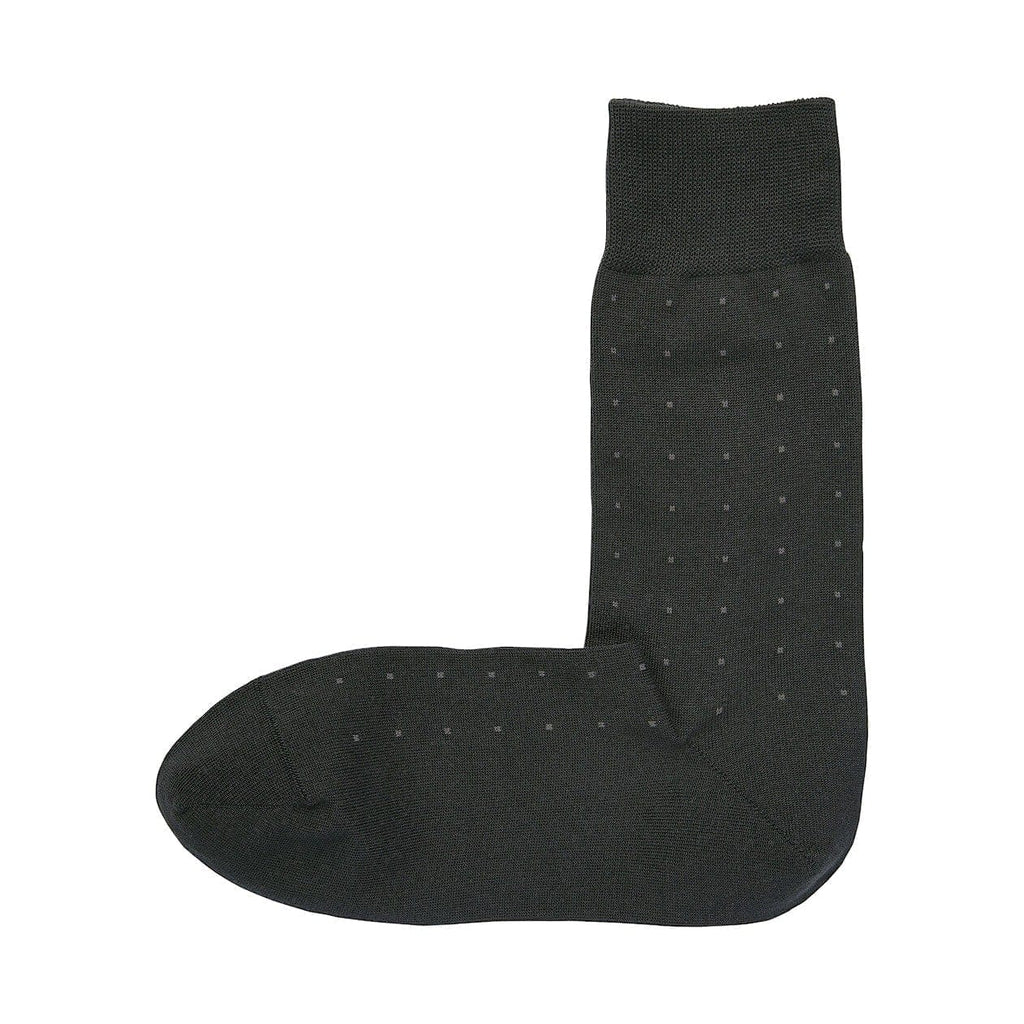 Right Angle Business Socks Dotted Pattern