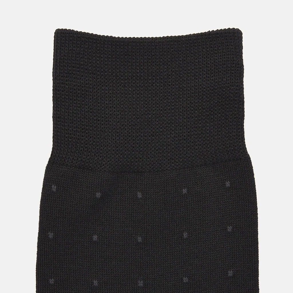 Right Angle Business Socks Dotted Pattern