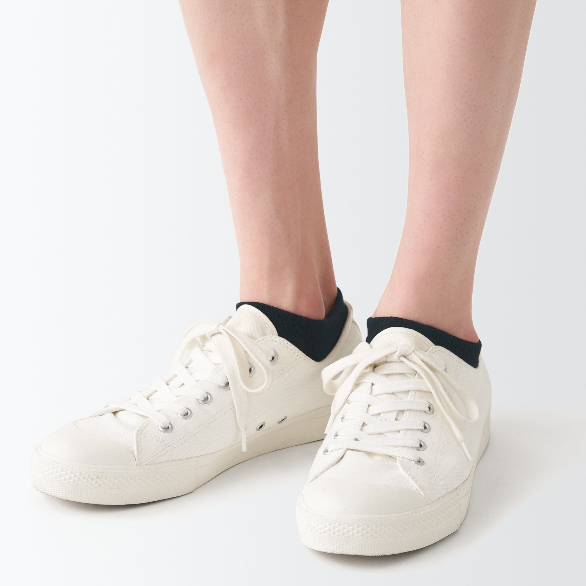 Right Angle Pile Sneaker-In Socks