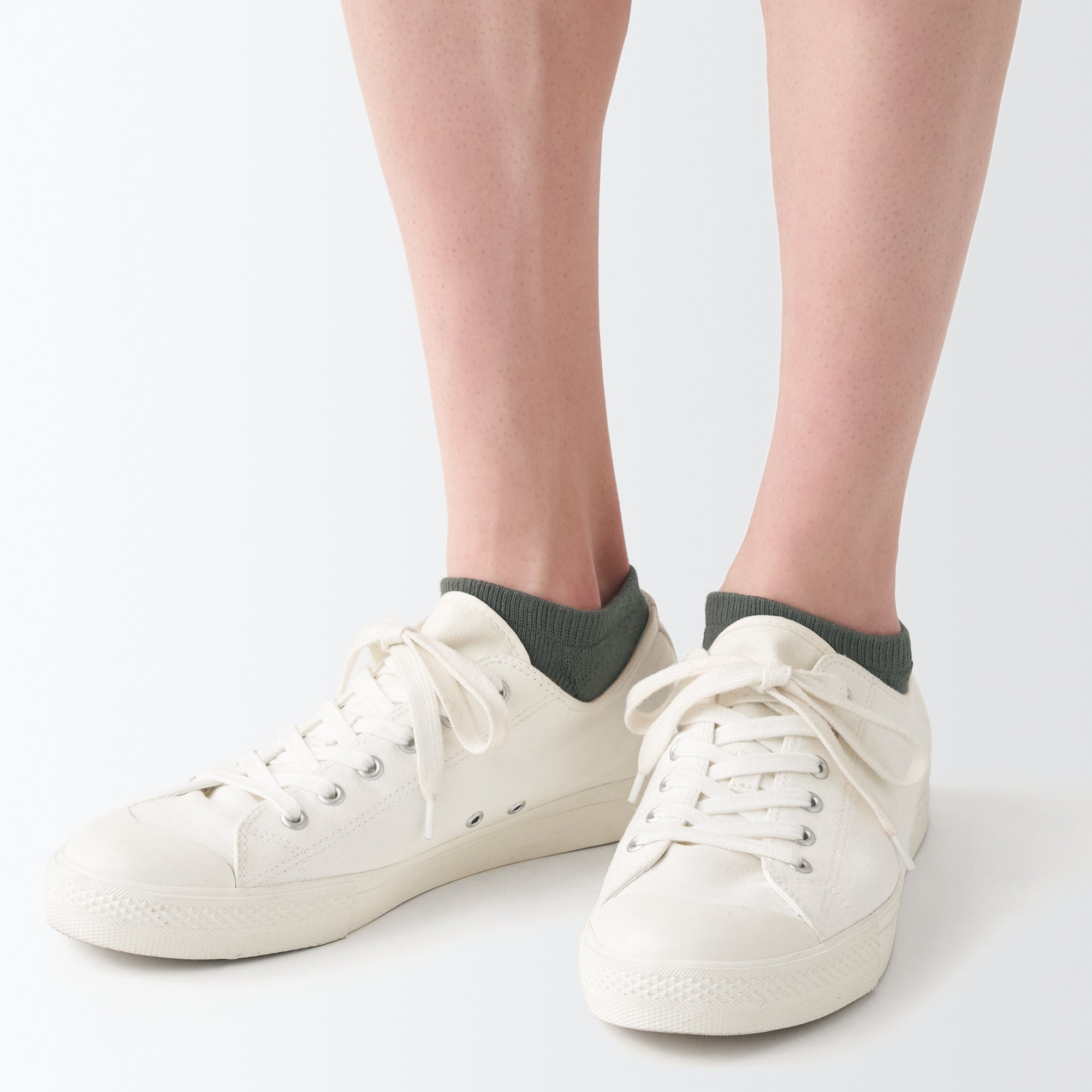 Right Angle Pile Sneaker-In Socks