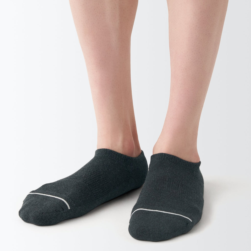 Right Angle Pile Sneaker-In Socks