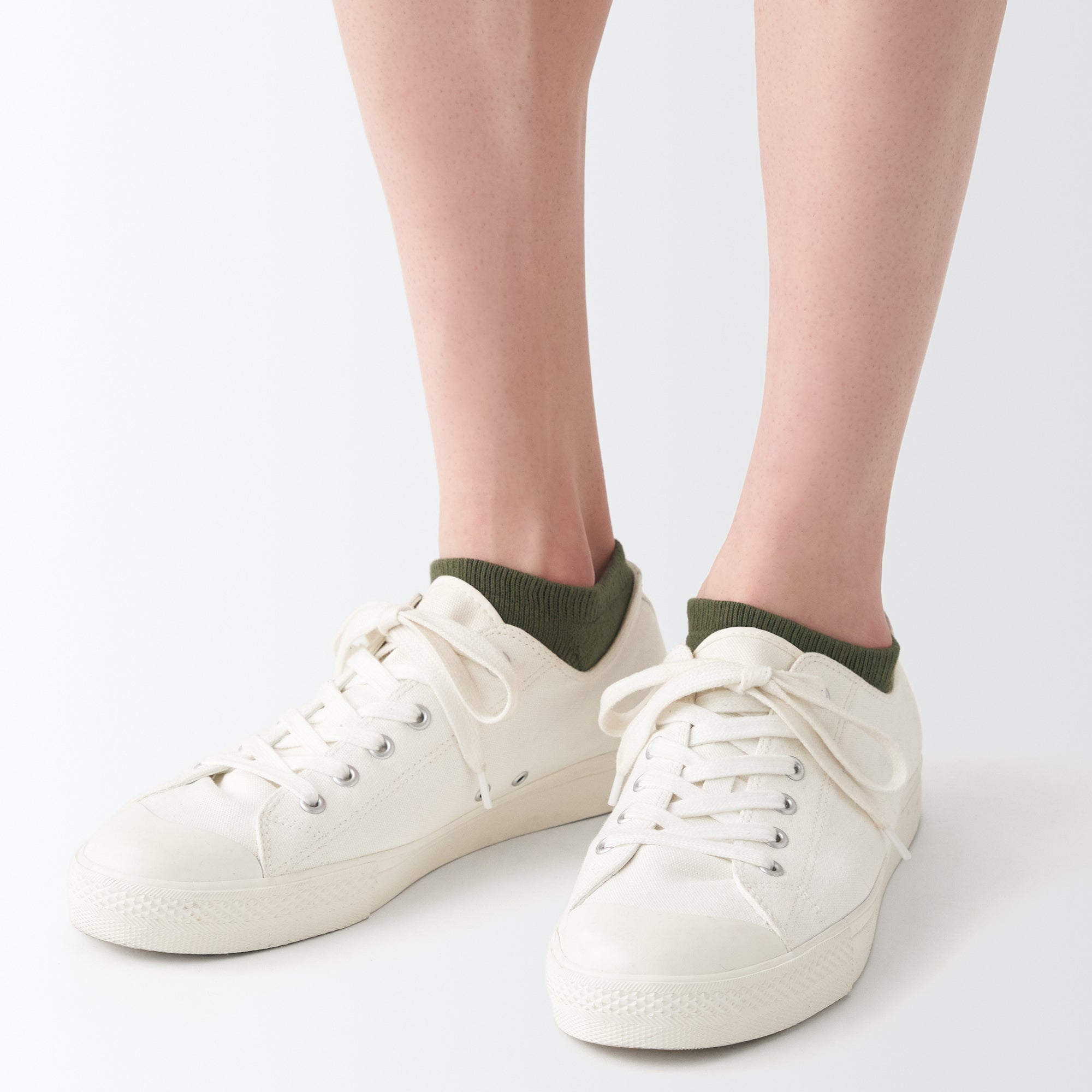 Right Angle Pile Sneaker-In Socks