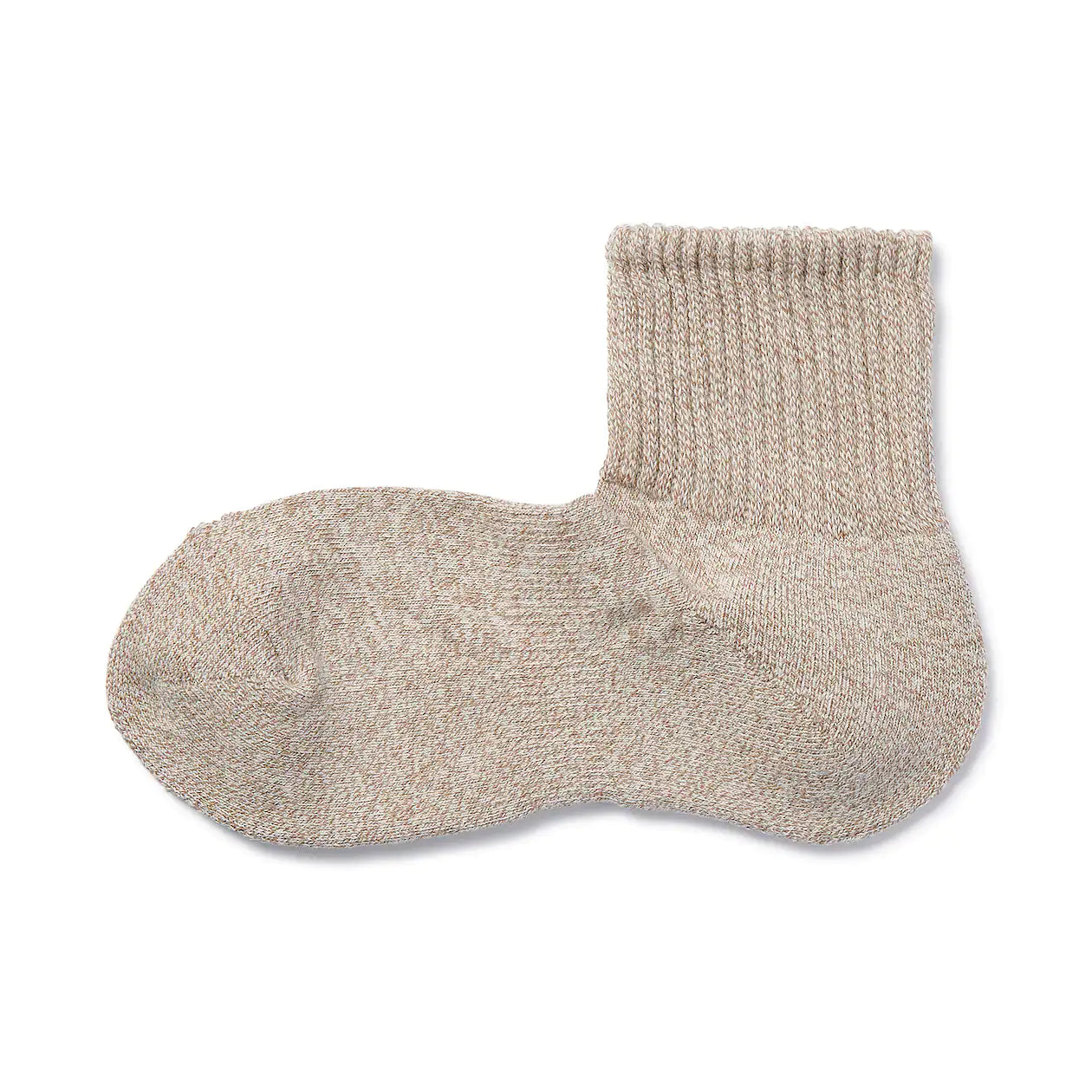 Right Angle Pile Short Socks