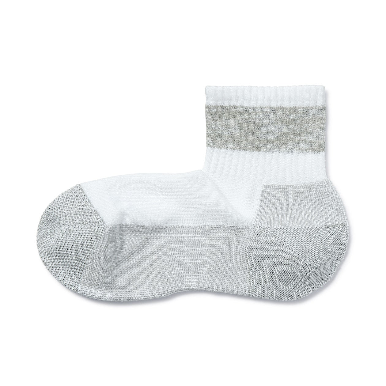 Right Angle Pile Short Socks