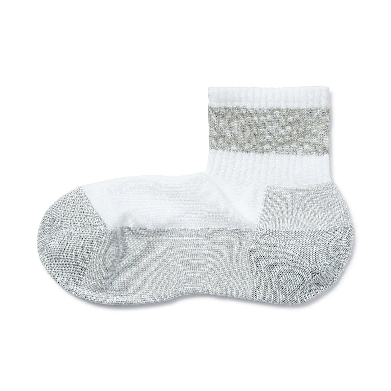 Right Angle Pile Short Socks 23-30cm