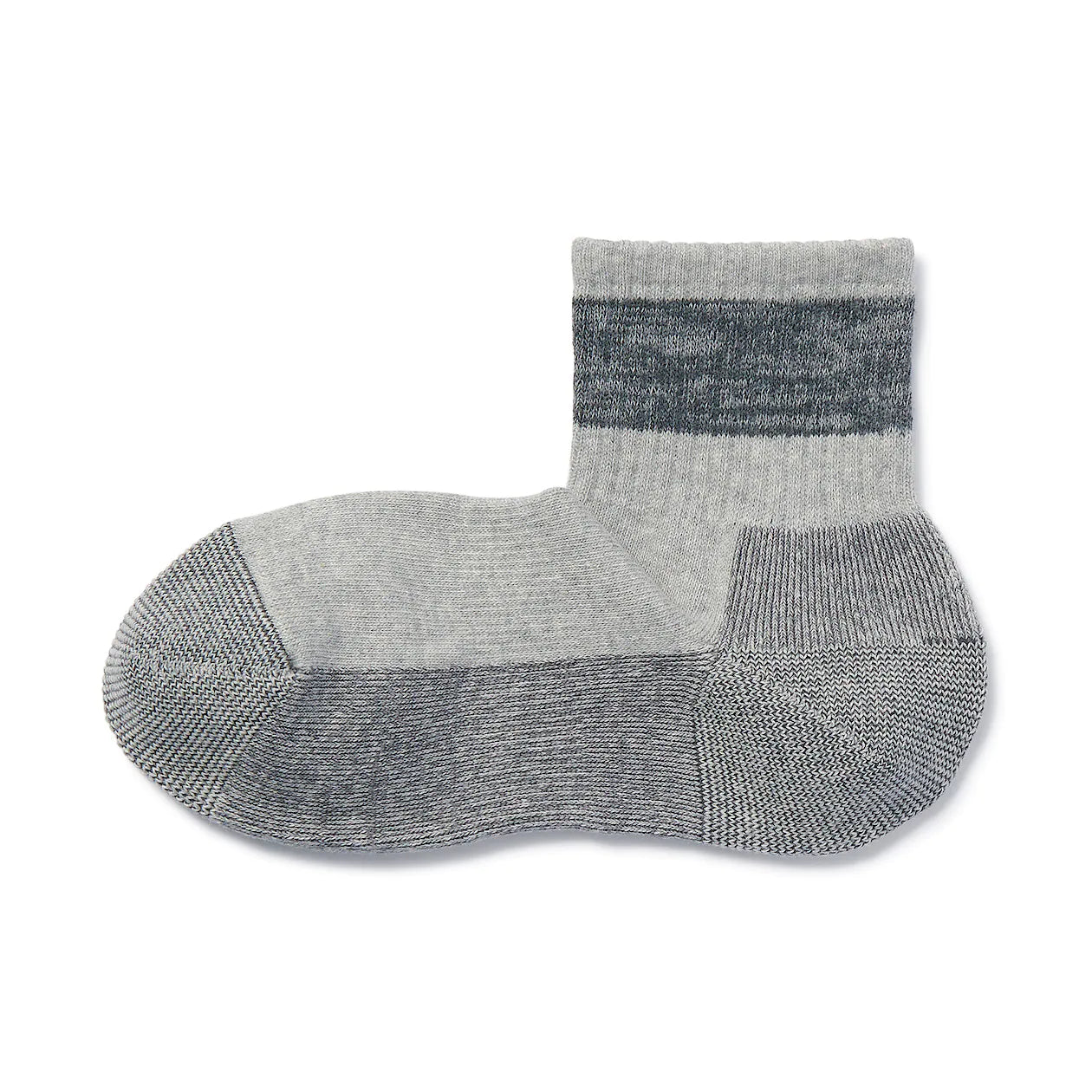 Right Angle Pile Short Socks 23-30cm