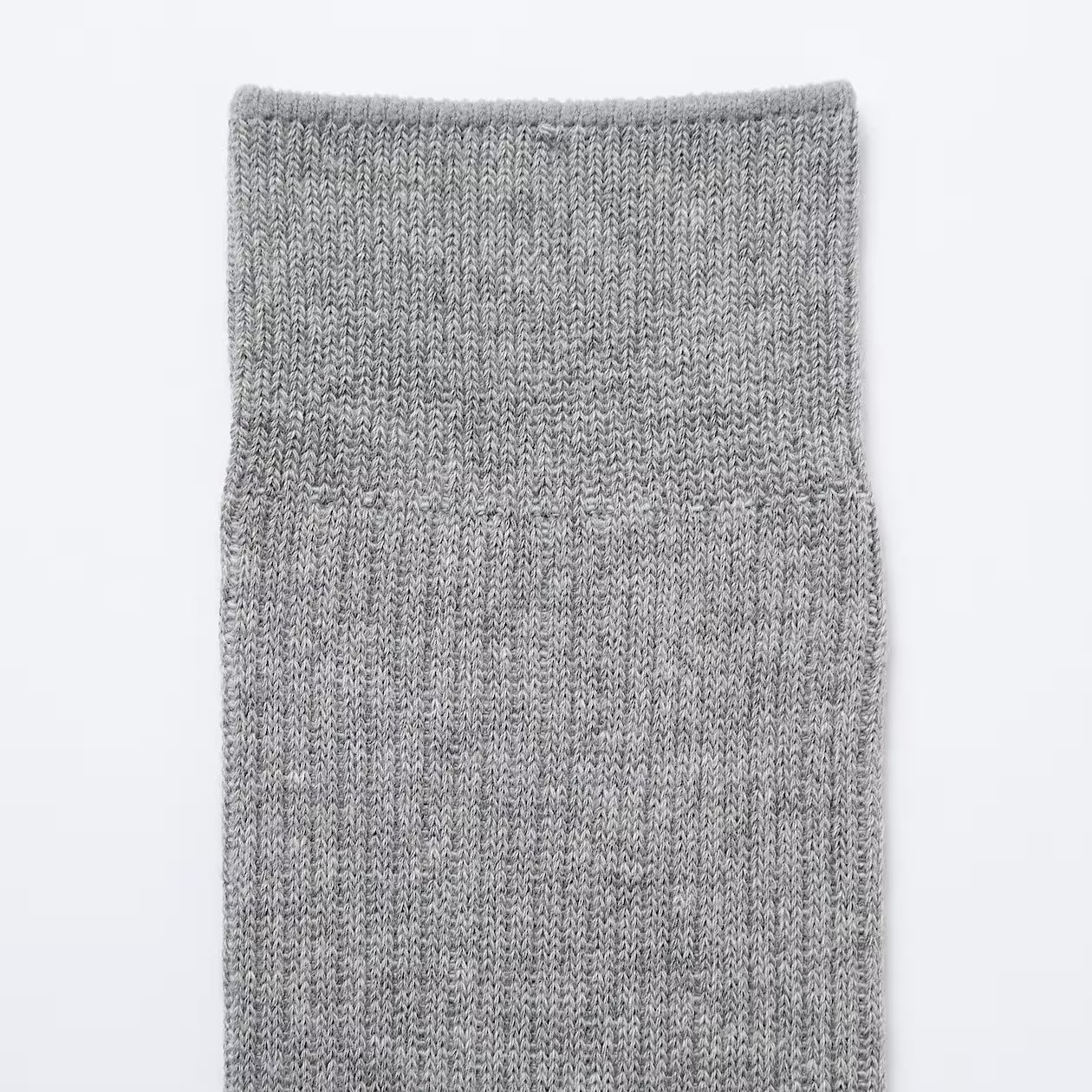 Right Angle Ribbed Long Socks