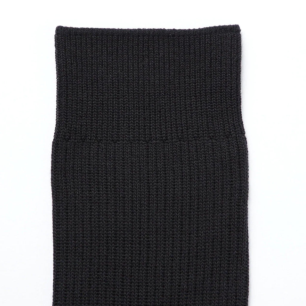 Right Angle Ribbed Long Socks