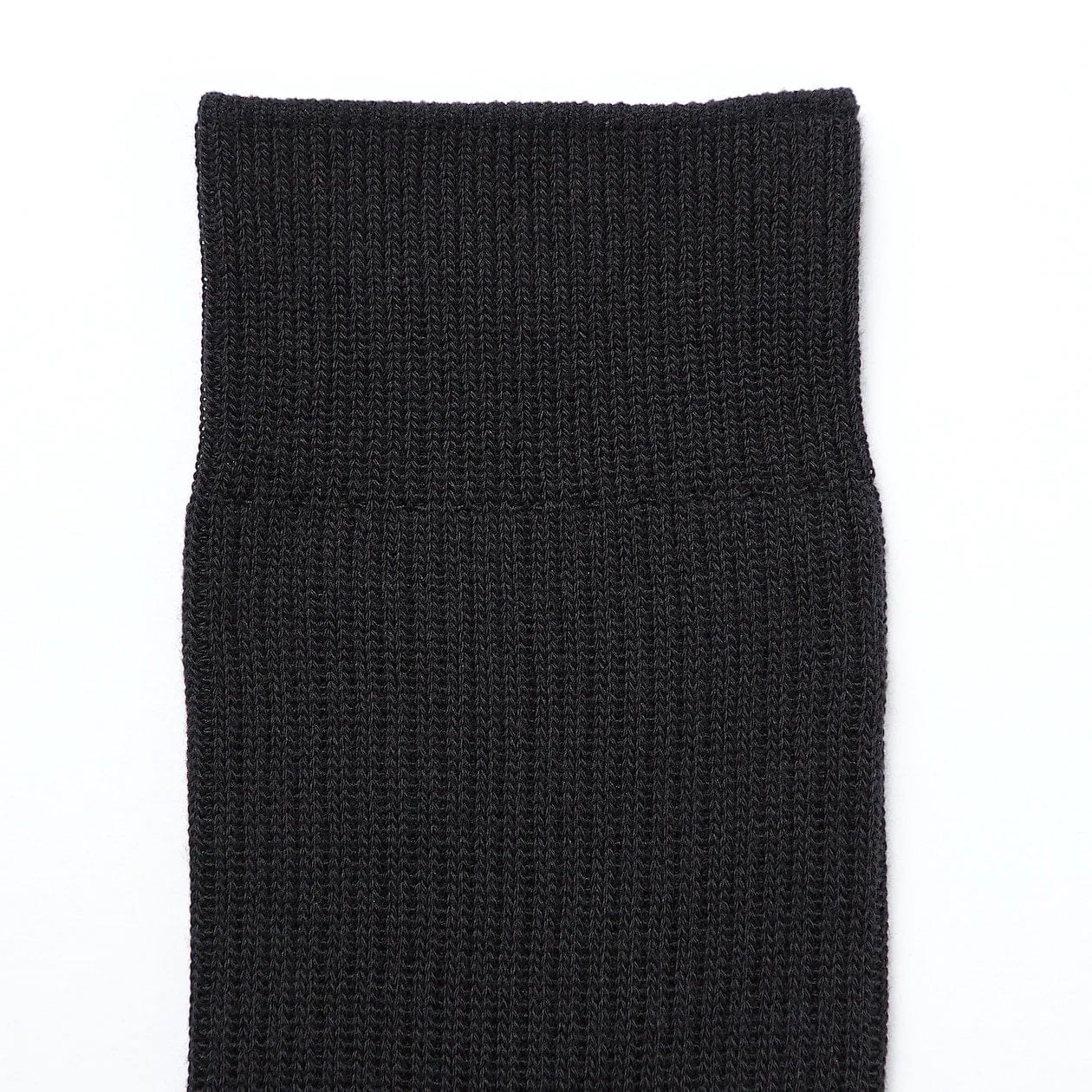 Right Angle Ribbed Long Socks