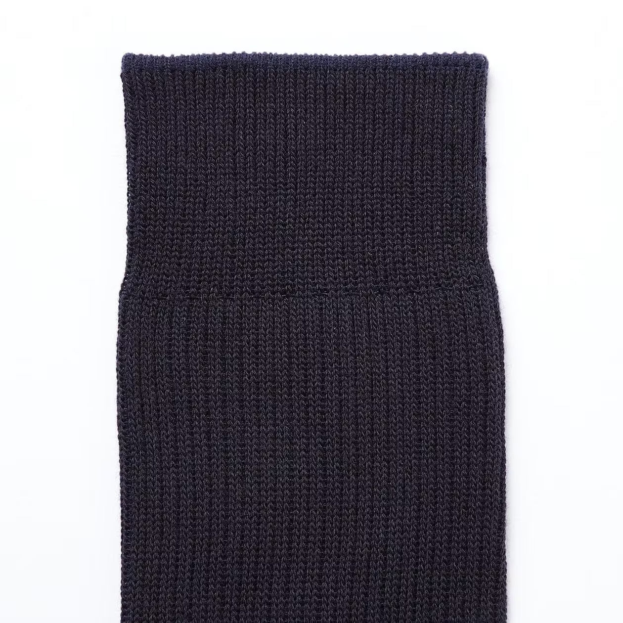 Right Angle Ribbed Long Socks