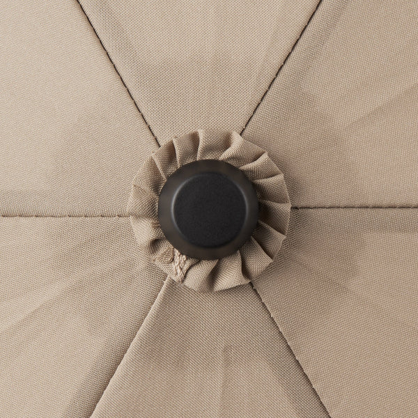 2 Way Foldable Umbrella Beige