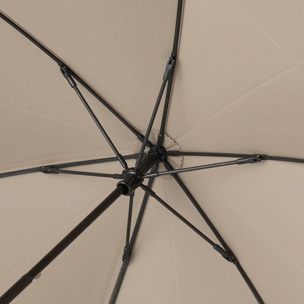 2 Way Foldable Umbrella Beige