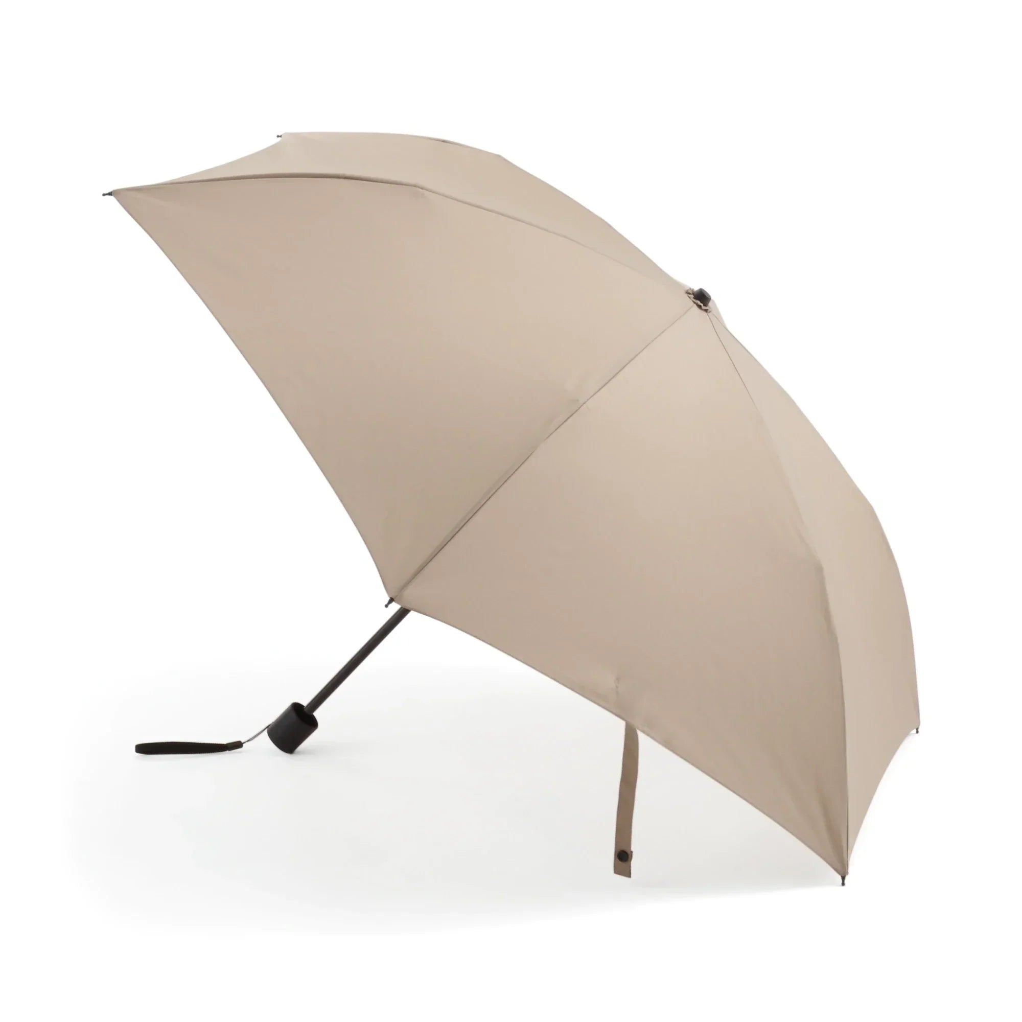 2 Way Foldable Umbrella Beige