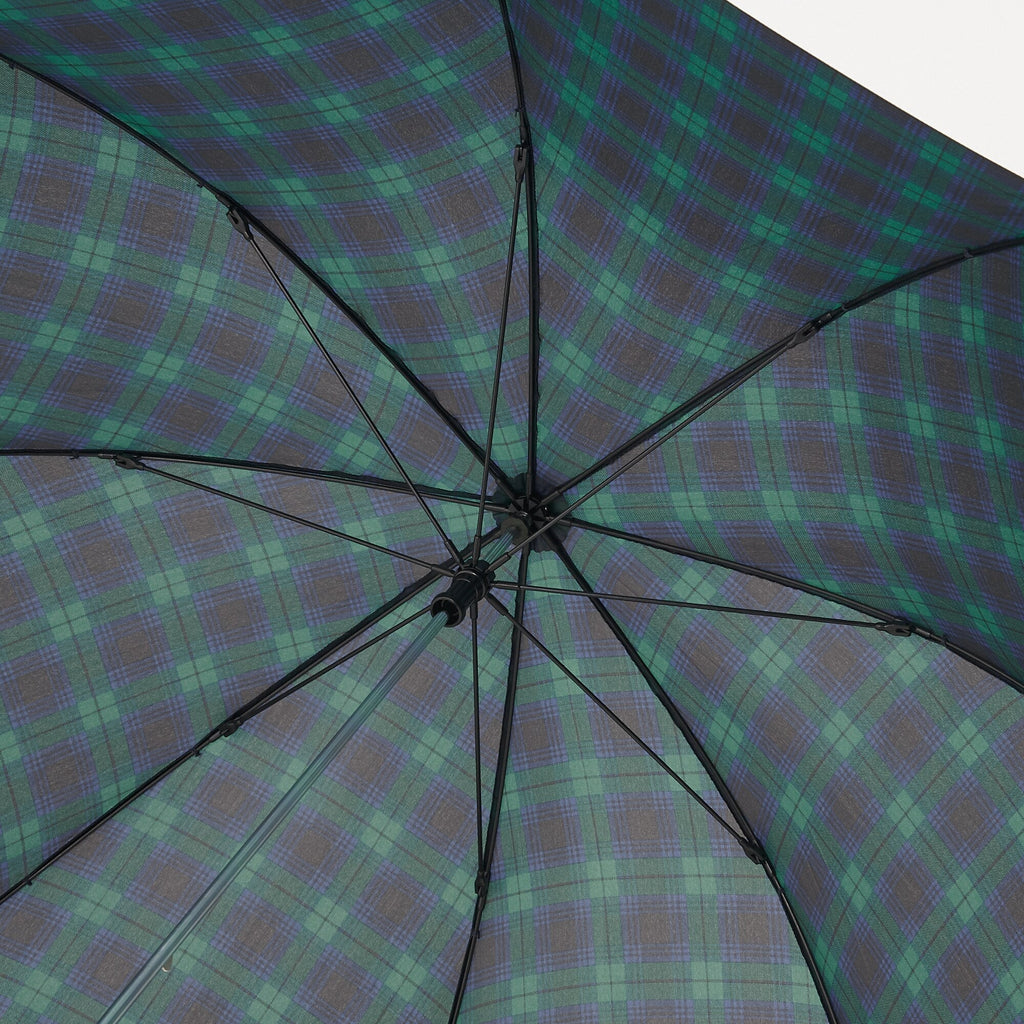 Markable Umbrella Dark Green Check