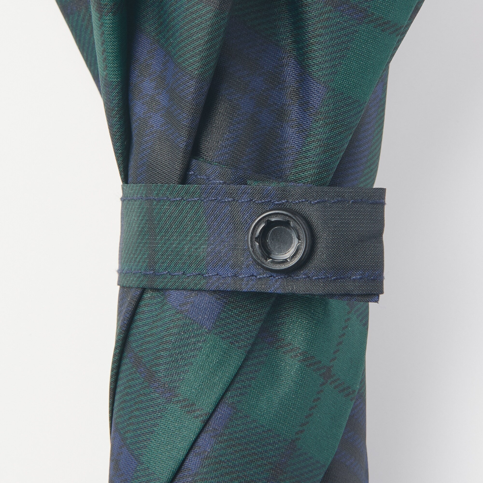 Markable Umbrella Dark Green Check