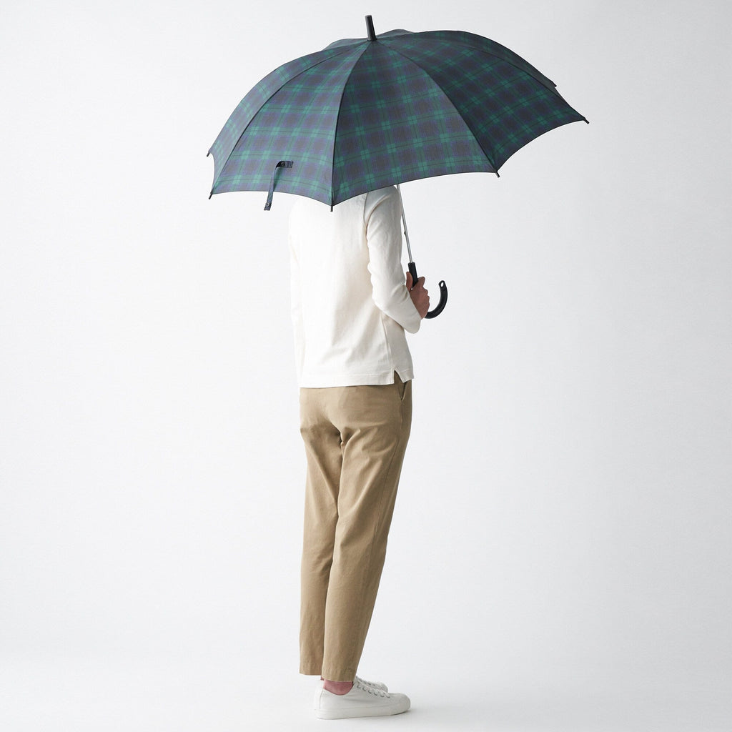 Markable Umbrella Dark Green Check