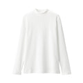 Women's Stretch Ribbed High Neck T-Shirt