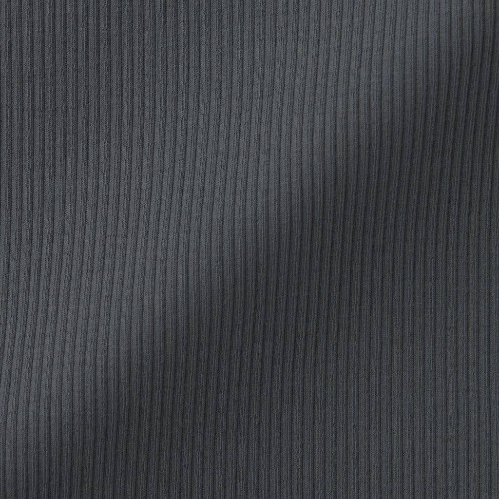 Women's Stretch Ribbed High Neck T-Shirt