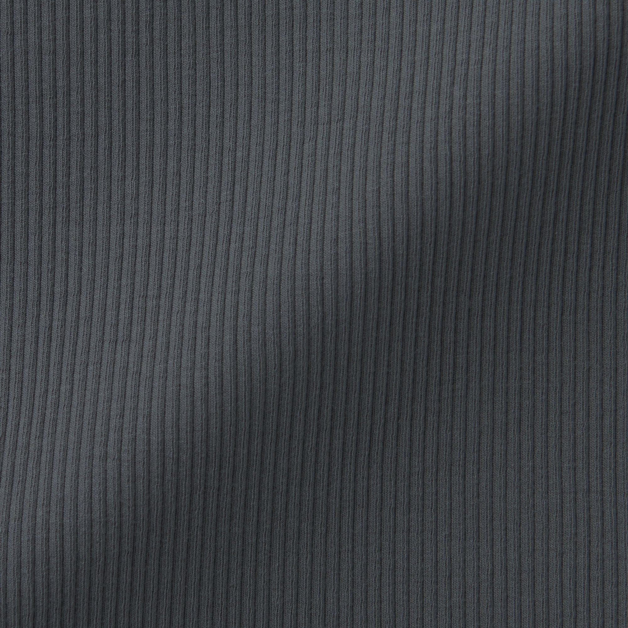 Women's Stretch Ribbed High Neck T-Shirt