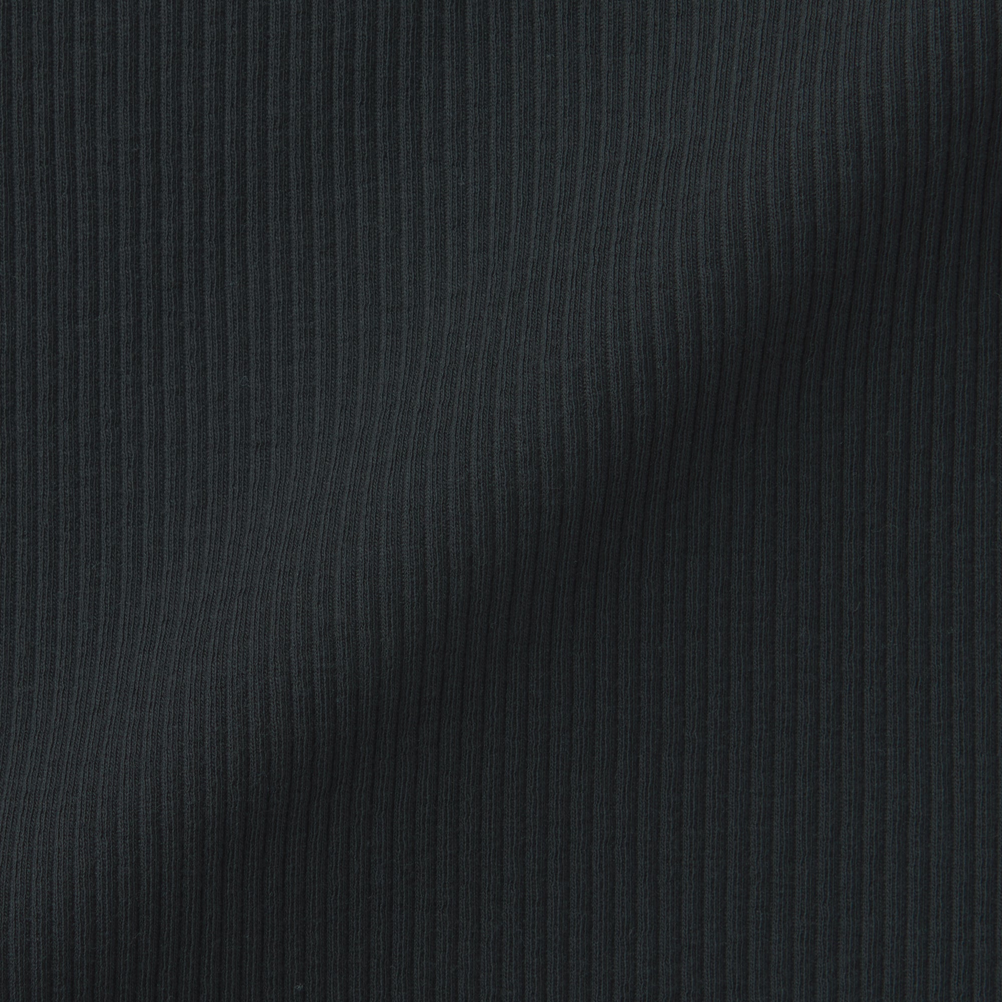 Women's Stretch Ribbed High Neck T-Shirt