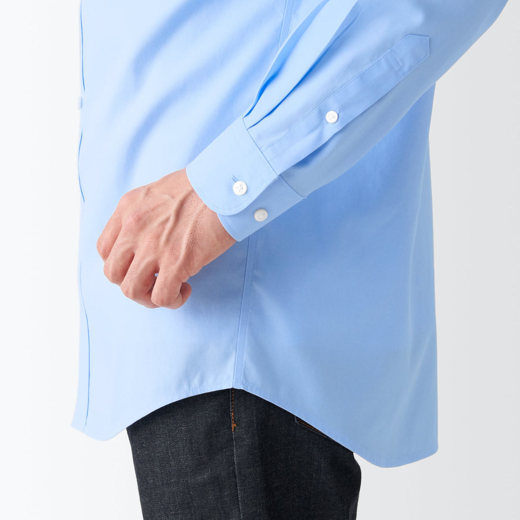 Men's Non-Iron Semi Wide Collar Shirt