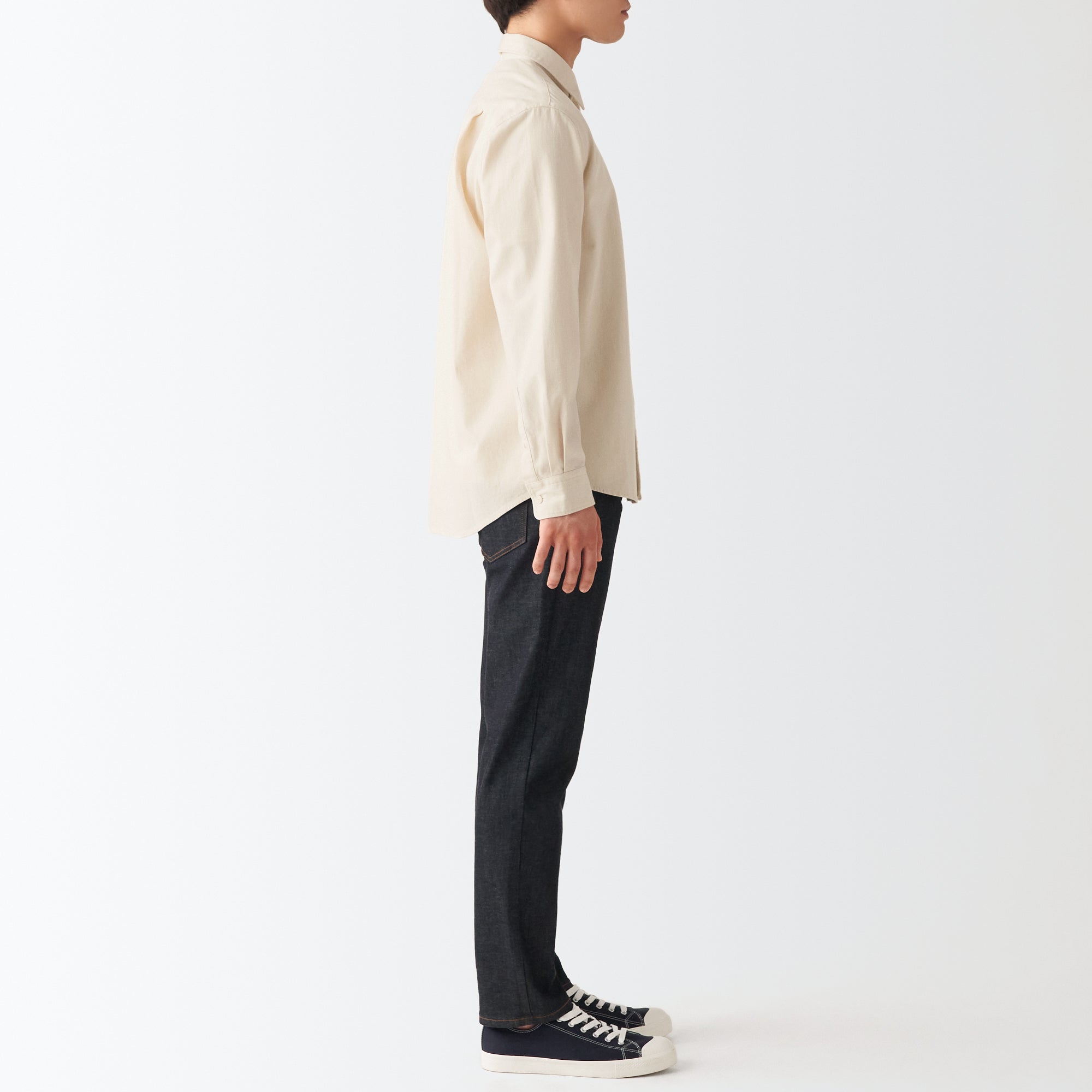 Men's Denim Long Sleeve Shirt