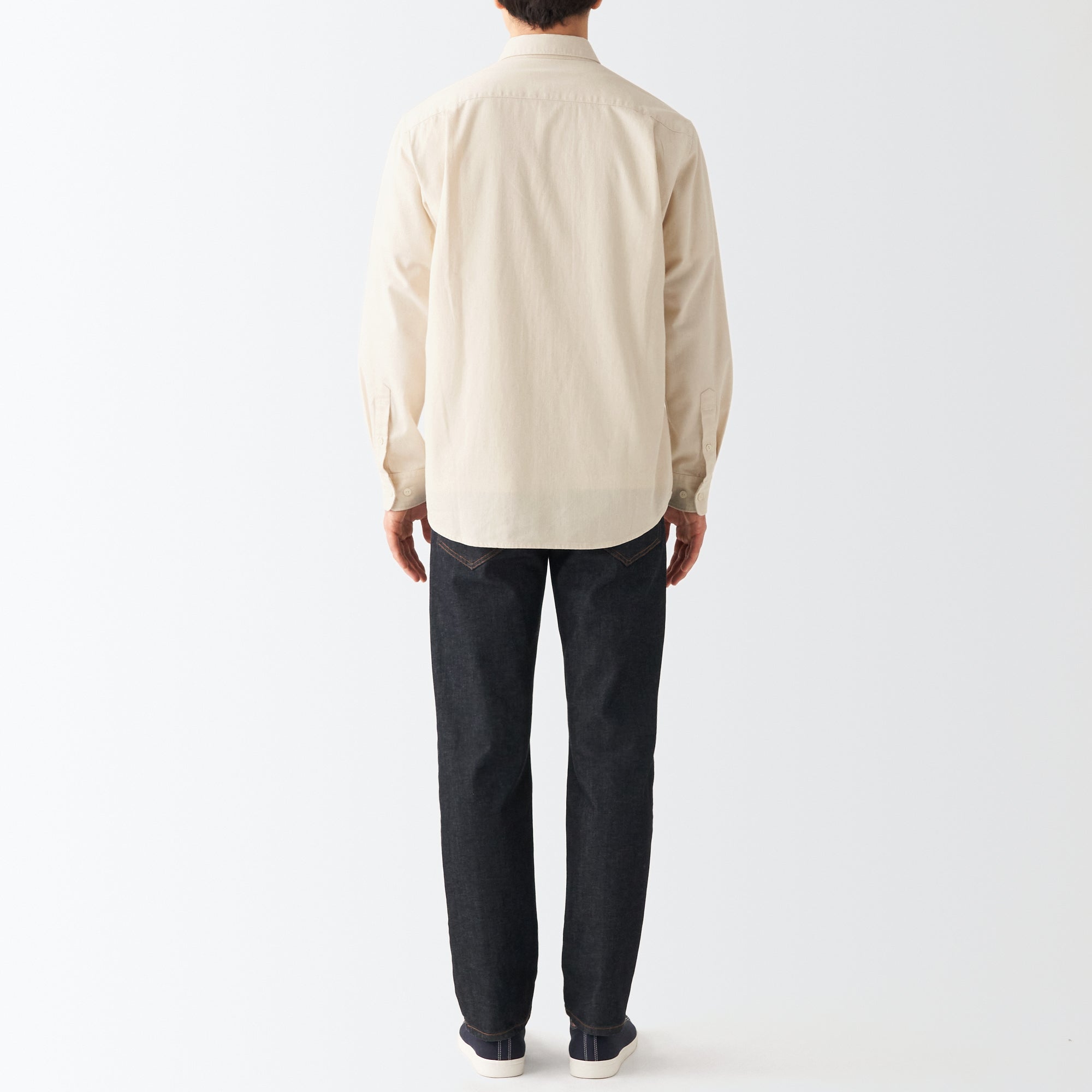 Men's Denim Long Sleeve Shirt