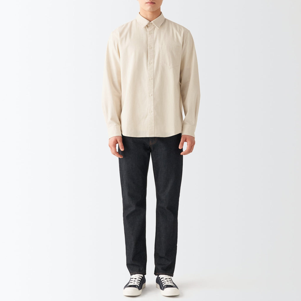Men's Denim Long Sleeve Shirt