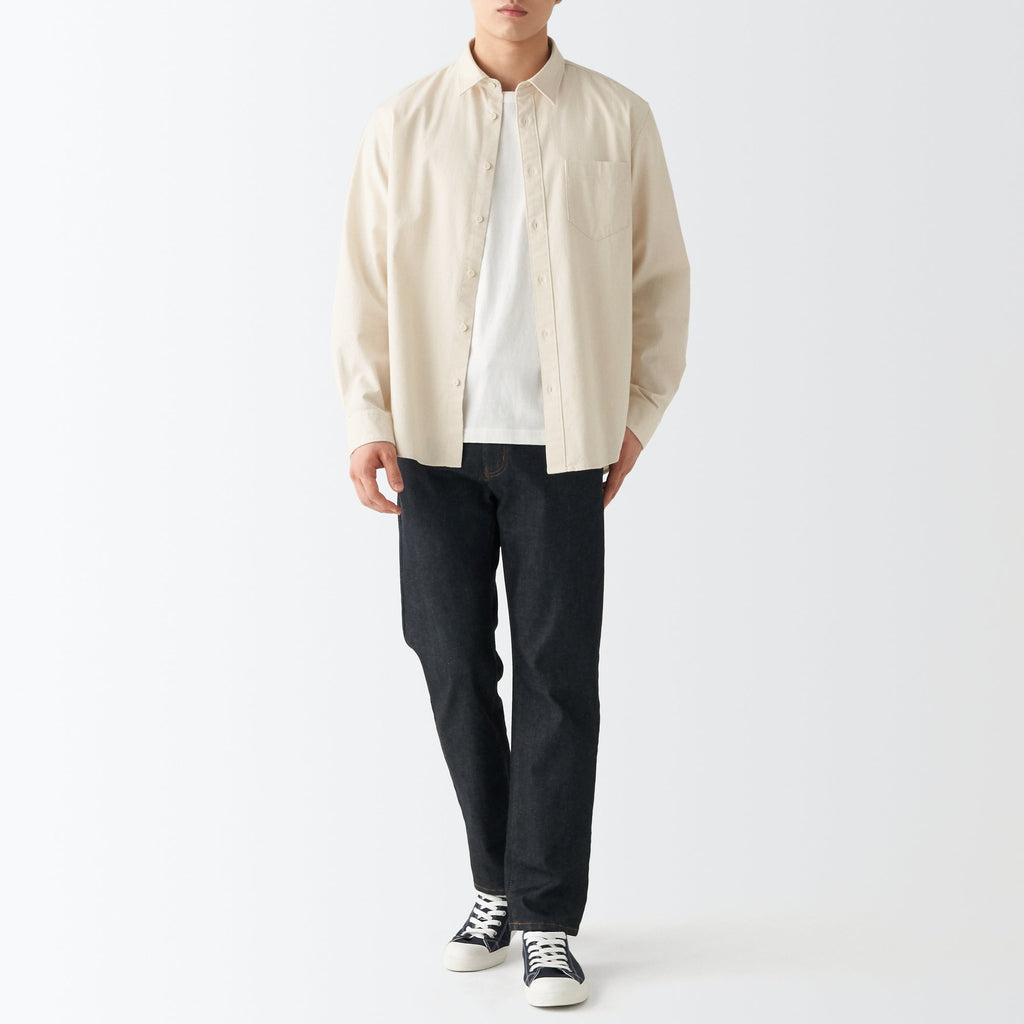 Men's Denim Long Sleeve Shirt