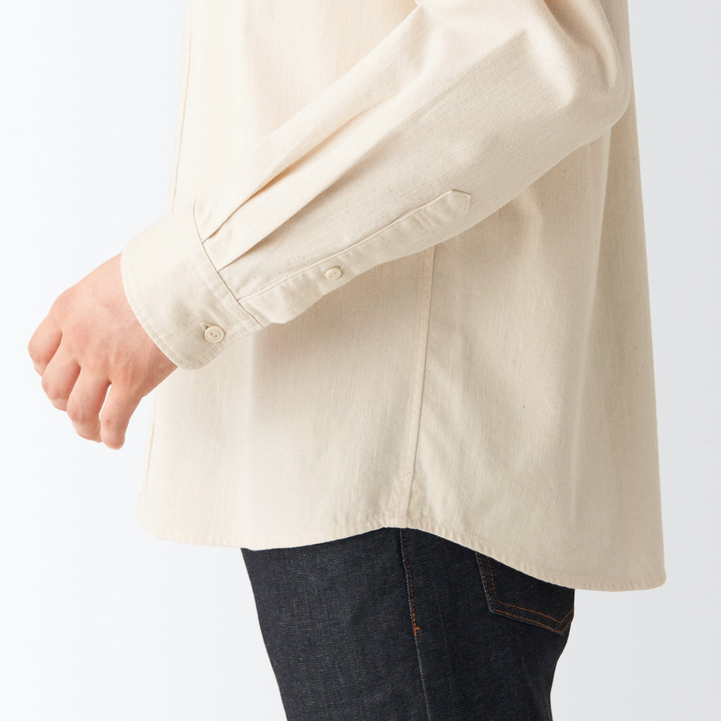Men's Denim Long Sleeve Shirt